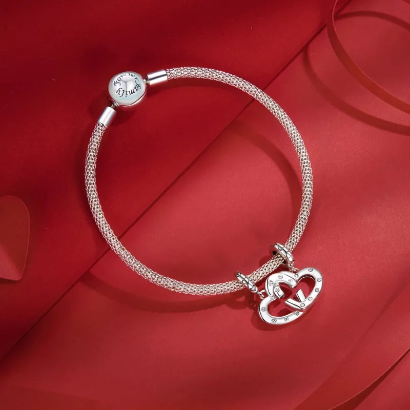 (image pour) PANDORA Style Love double fermoir - SCC2773 - Afficher 6