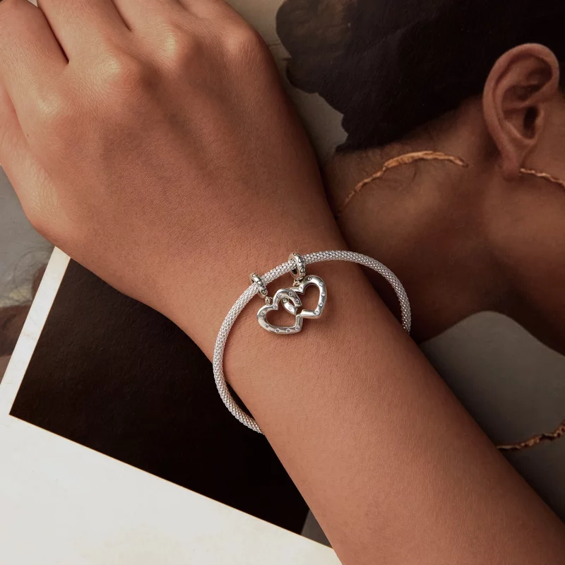 (image pour) PANDORA Style Love double fermoir - SCC2773 - Afficher 8