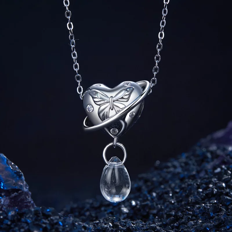 (image pour) PANDORA Style Papillon Planète Pendentif - SCC2787 - Afficher 3
