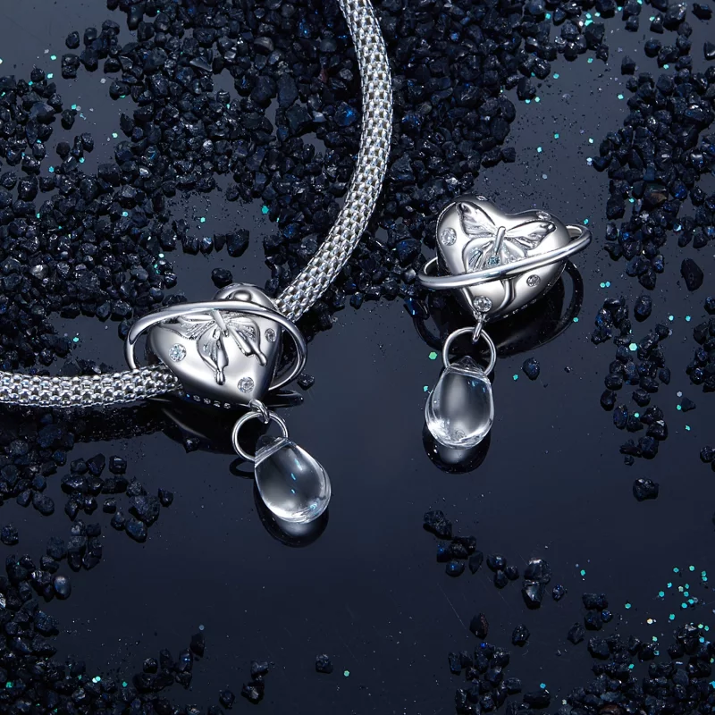 (image pour) PANDORA Style Papillon Planète Pendentif - SCC2787 - Afficher 5