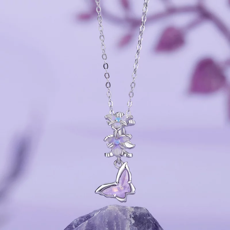 (image pour) PANDORA Style Pendent Papillon Iris - BSC1033 - Afficher 3