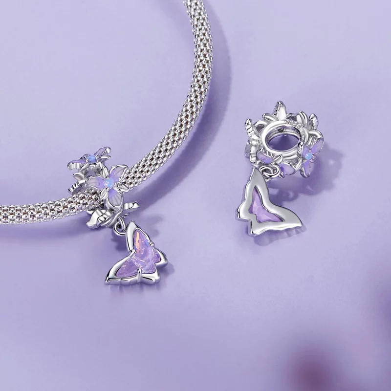 (image pour) PANDORA Style Pendent Papillon Iris - BSC1033 - Afficher 5