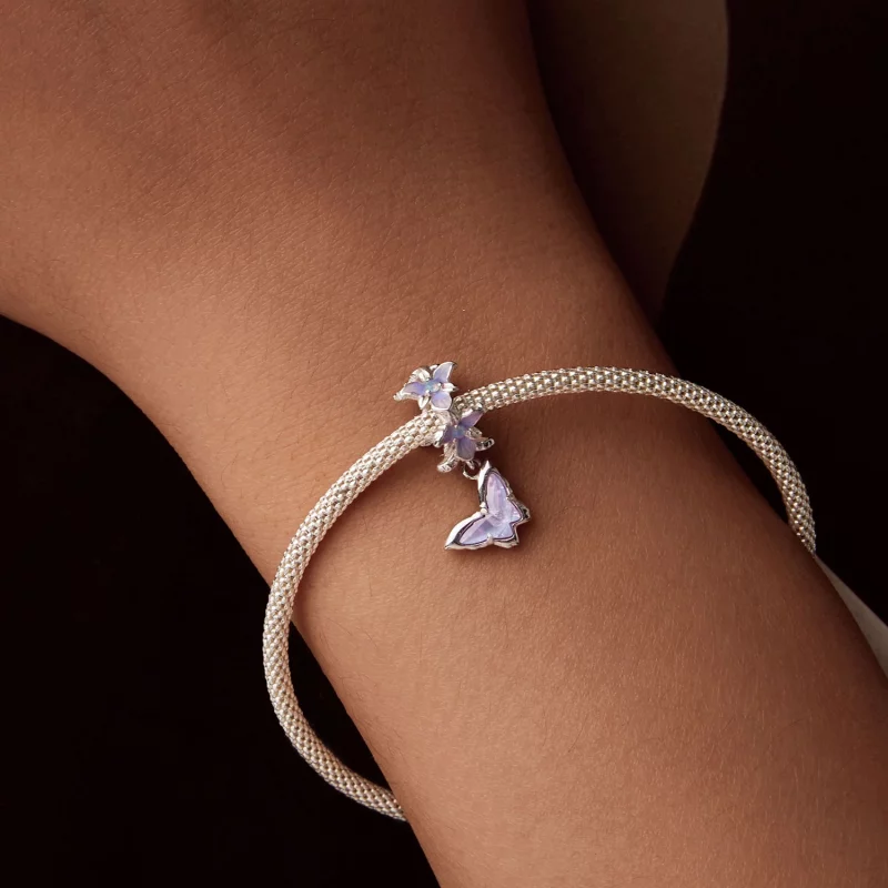 (image pour) PANDORA Style Pendent Papillon Iris - BSC1033 - Afficher 7