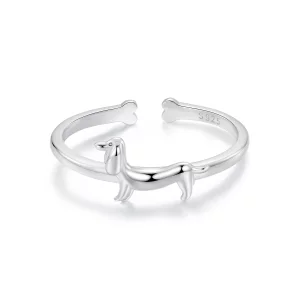 (image pour) PANDORA Style Teckel Bague Ouverte - SCR1029-E