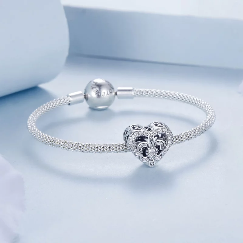 (image pour) PANDORA Style Vintage Iris charm - BSC1022 - Afficher 5
