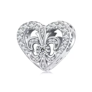 (image pour) PANDORA Style Vintage Iris charm - BSC1022