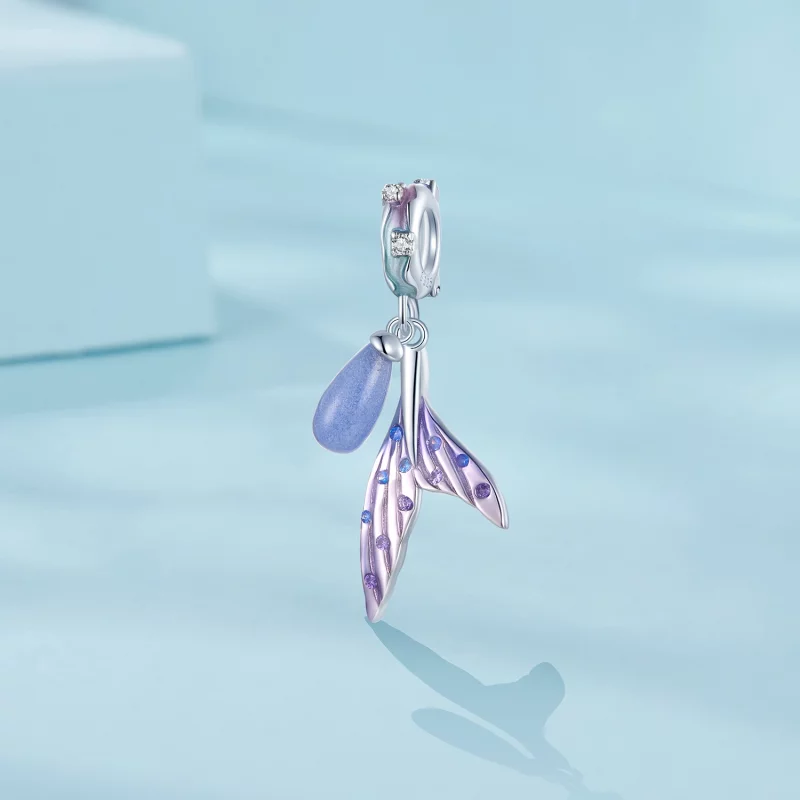 (image pour) Pendent de Sirène Lumineux Style PANDORA - SCC2800 - Afficher 2