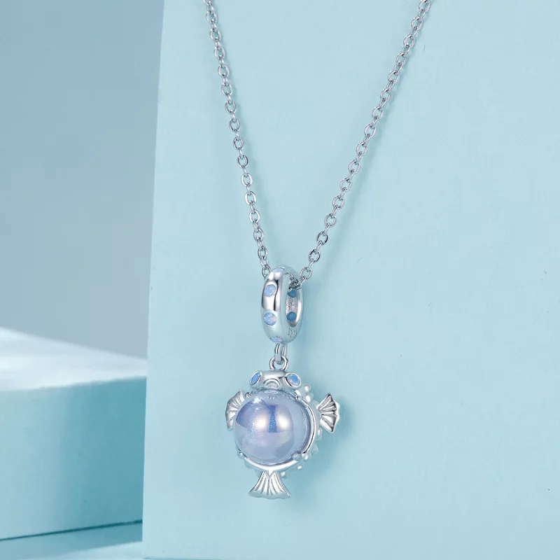 (image pour) Pendent Océan Souffleur Style PANDORA - SCC2798 - Afficher 3