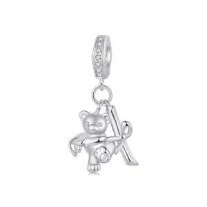 (image pour) Pendent Ours de Graduation Style PANDORA - SCC2837