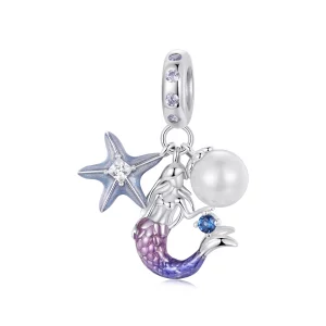 (image pour) Pendent Sirène Style PANDORA - SCC2768