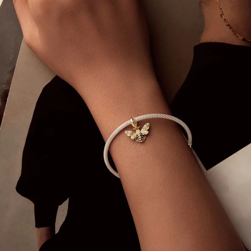(image pour) PENDENTIF ABEILLE STYLE PANDORA - BSC1035 - Afficher 5