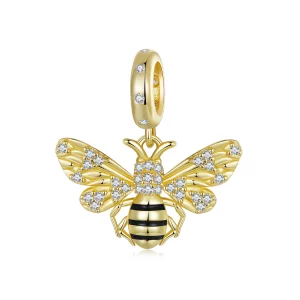 (image pour) PENDENTIF ABEILLE STYLE PANDORA - BSC1035