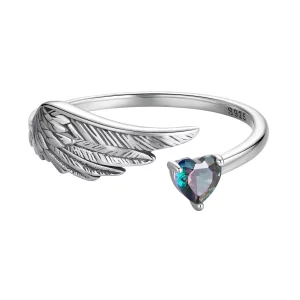 (image pour) Bague Ailes Ouvertes Style PANDORA - SCR1070-E