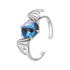 Bague Œil du Diable Ouvert Style PANDORA - BSR605-E (image pour) Bague Œil du Diable Ouvert Style PANDORA - BSR605-E