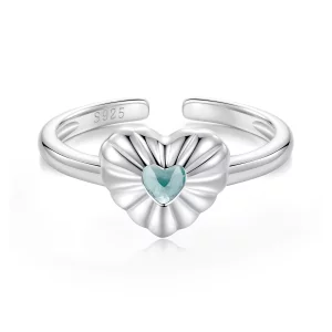 (image pour) Bague ouverte style PANDORA Love - BSR582-E