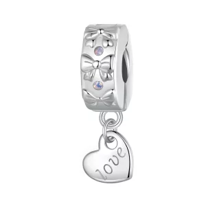 Boucle cravate style PANDORA - SCC2903 (image pour) Boucle cravate style PANDORA - SCC2903