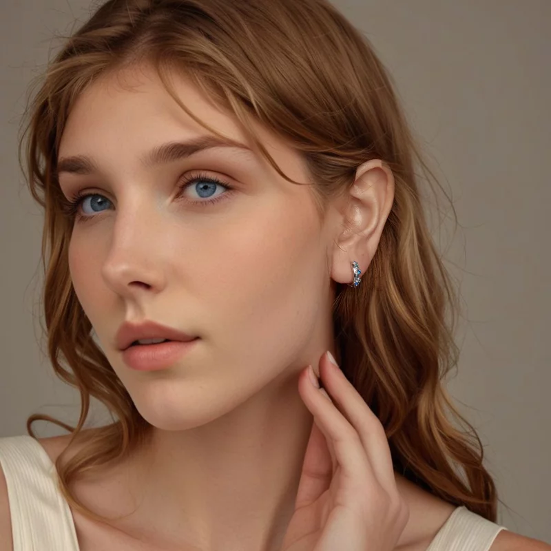 (image pour) Boucles d'oreille PANDORA Style Gravel - BSE1059 - Afficher 8