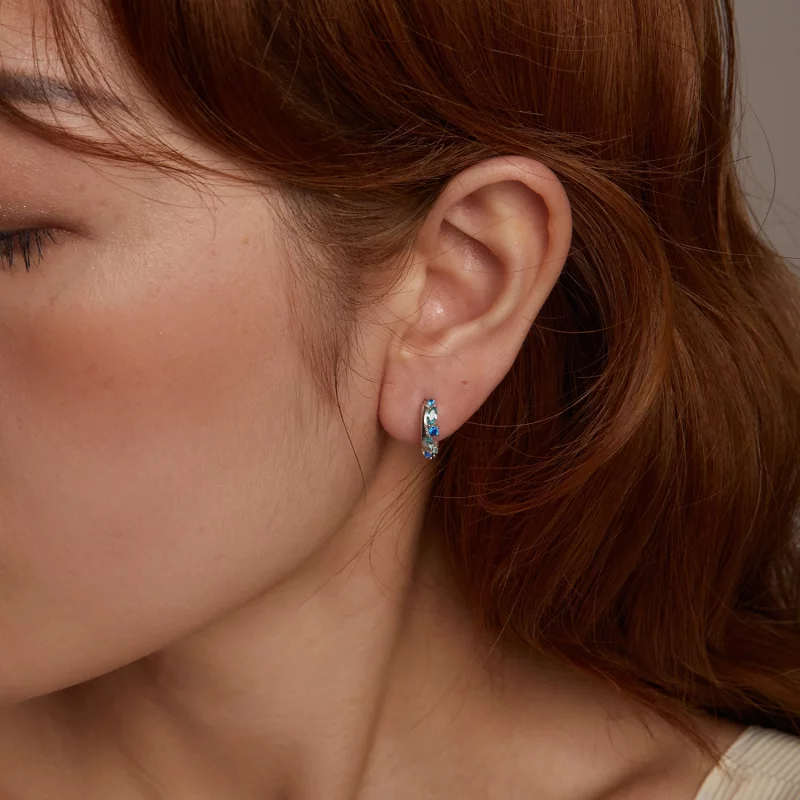 (image pour) Boucles d'oreille PANDORA Style Gravel - BSE1059 - Afficher 9