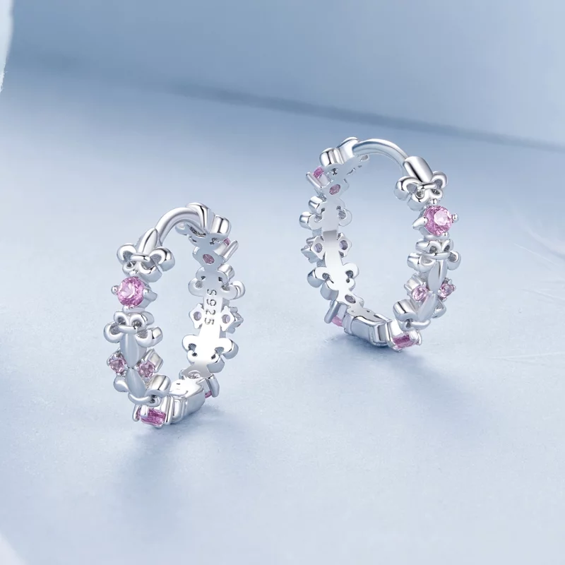 (image pour) Boucles d'oreille PANDORA Style Iris - BSE1046 - Afficher 3