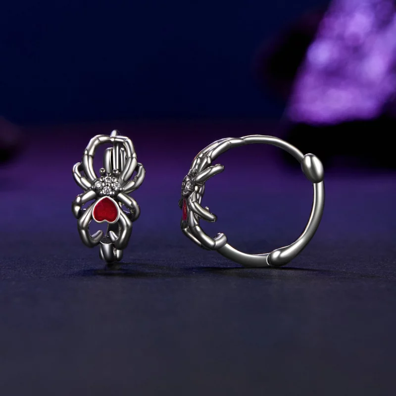 (image pour) Boucles d'oreille Style PANDORA Araignée - SCE1799 - Afficher 2