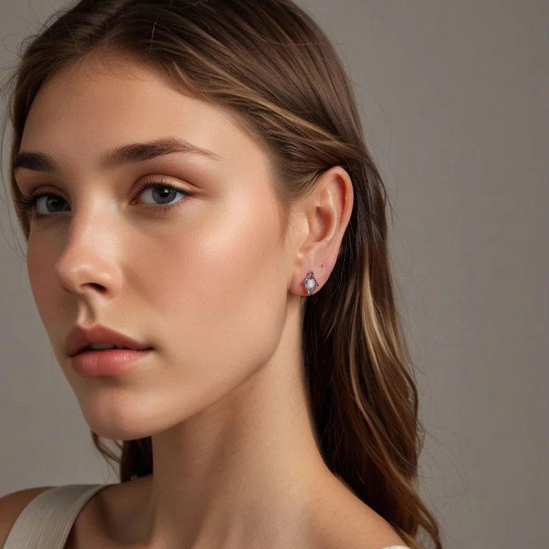 (image pour) Boucles d'oreille Style Étoile PANDORA - BSE1050 - Afficher 8