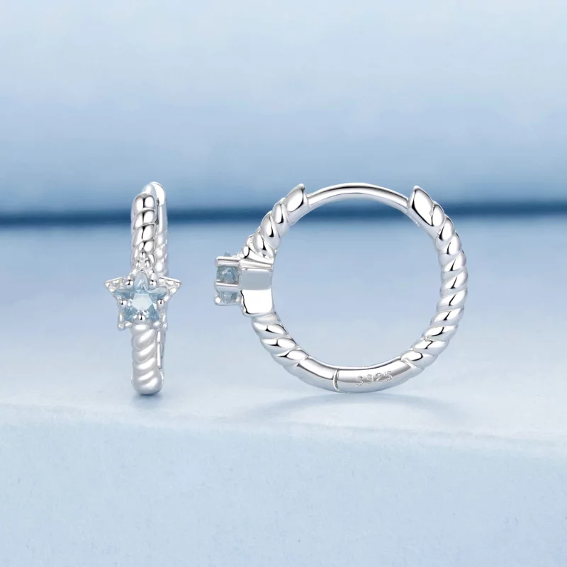 (image pour) Boucles d'oreille Style Étoile PANDORA - BSE1090 - Afficher 2