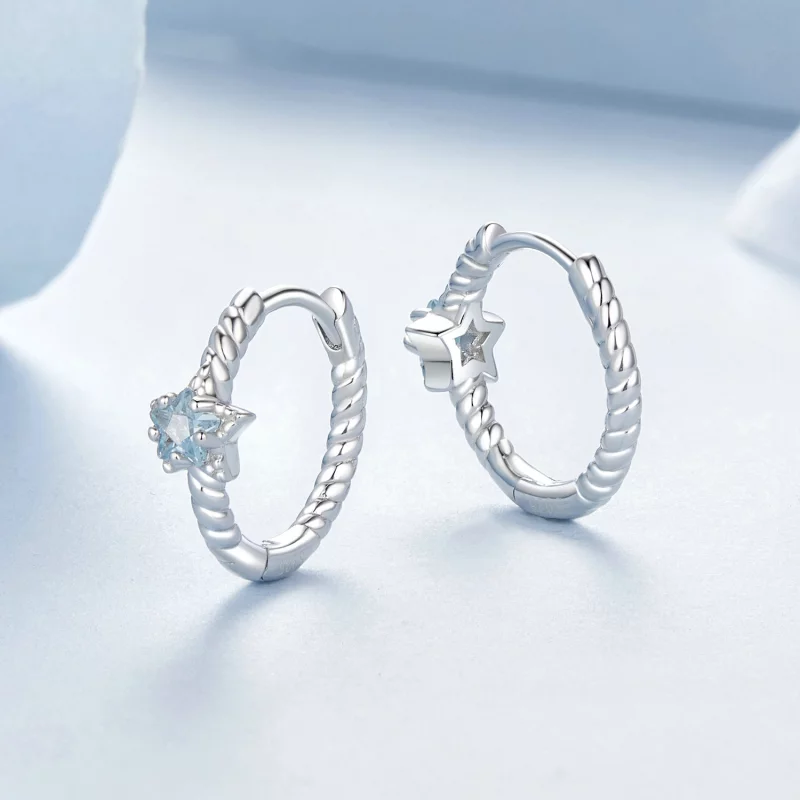 (image pour) Boucles d'oreille Style Étoile PANDORA - BSE1090 - Afficher 4