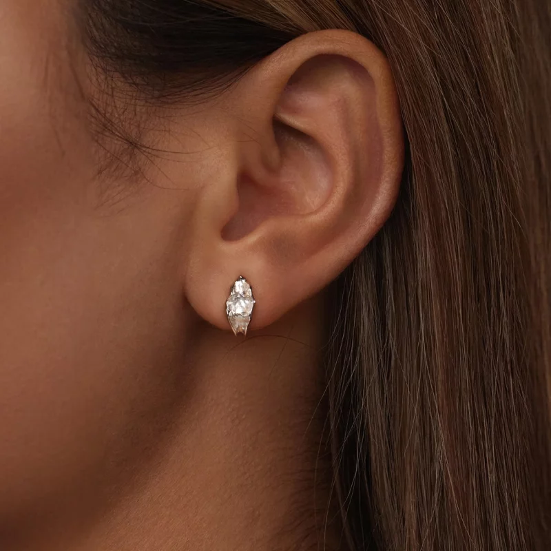 (image pour) Boucles d'oreilles argent scintillant style PANDORA - BSE1062 - Afficher 6