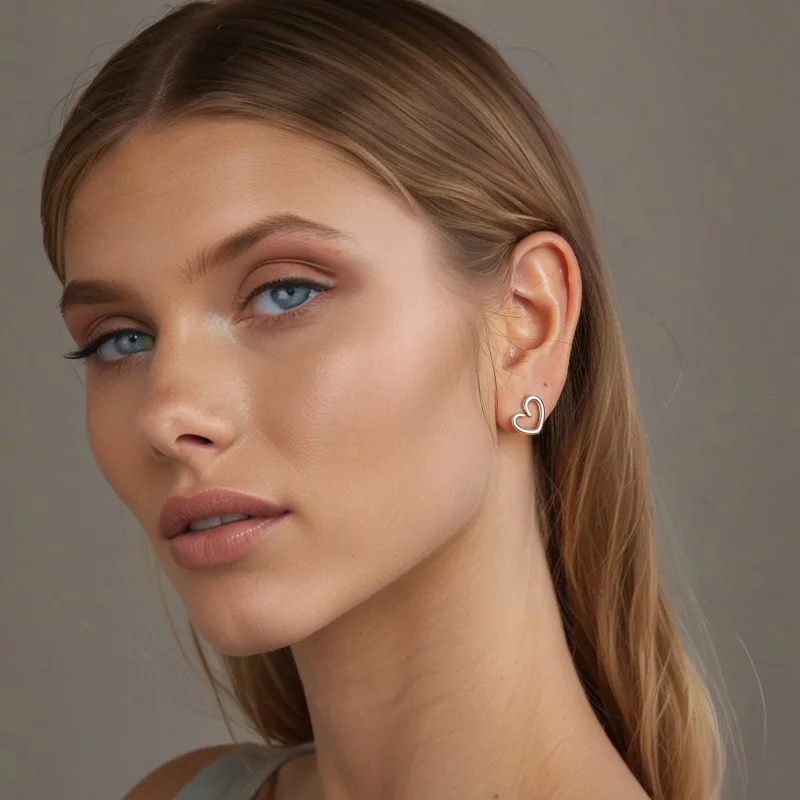 (image pour) Boucles d'oreilles cœur PANDORA Style - SCE1769 - Afficher 8