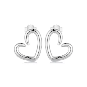 (image pour) Boucles d'oreilles cœur PANDORA Style - SCE1769