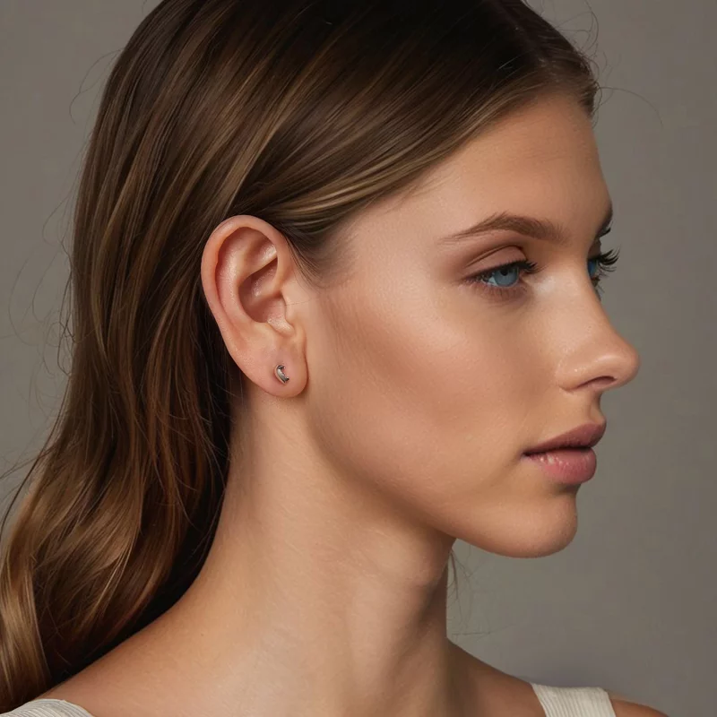 (image pour) Boucles d'oreilles cœur puzzle PANDORA Style - SCE1770 - Afficher 7