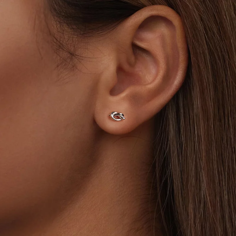 (image pour) Boucles d'oreilles nœud style PANDORA - BSE1051 - Afficher 6