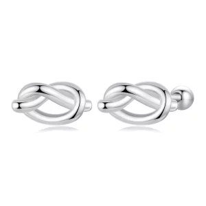 (image pour) Boucles d'oreilles nœud style PANDORA - BSE1051