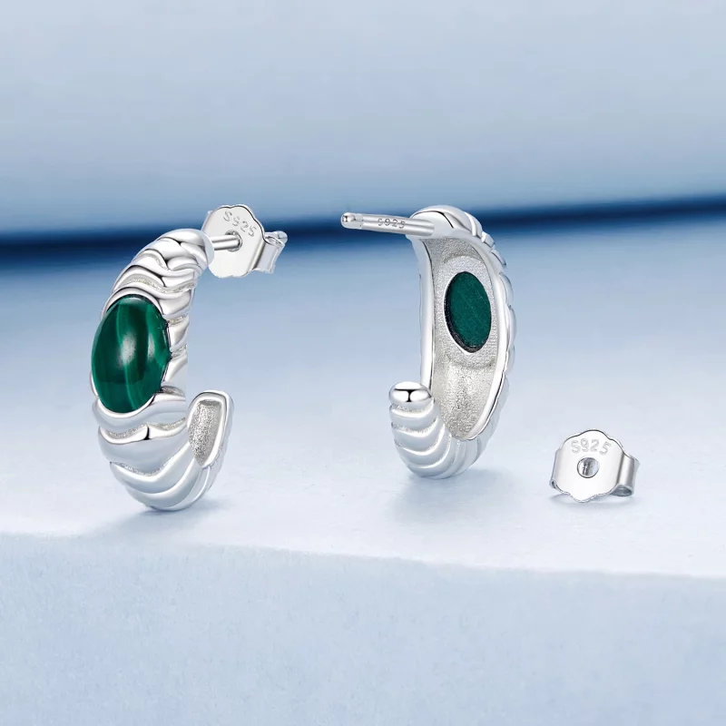 (image pour) Boucles d'oreilles PANDORA Style Malachite - BSE1057 - Afficher 2