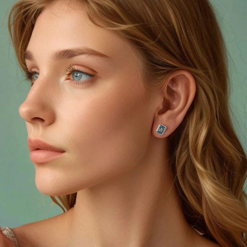 (image pour) Boucles d'oreilles rétro étoile PANDORA Style - SCE1796 - Afficher 7