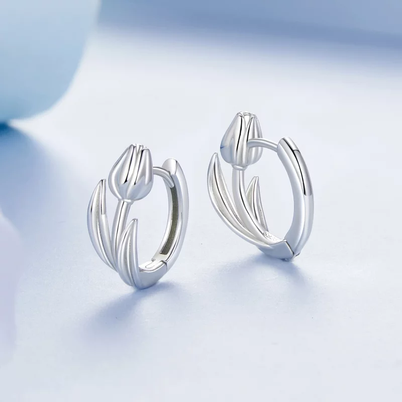 (image pour) Boucles d'oreilles Style Tulipe PANDORA - BSE1085 - Afficher 3