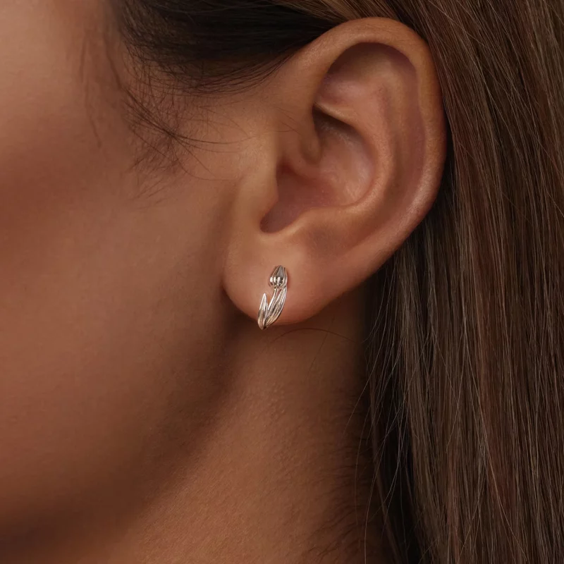 (image pour) Boucles d'oreilles Style Tulipe PANDORA - BSE1085 - Afficher 6