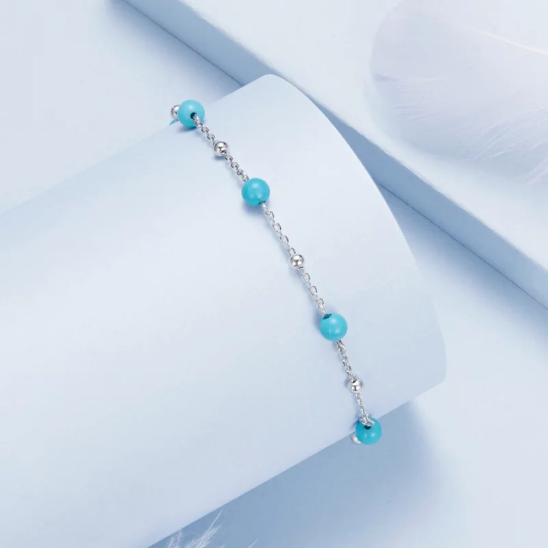 (image pour) Bracelet PANDORA Style Turquoise - BSB197 - Afficher 2