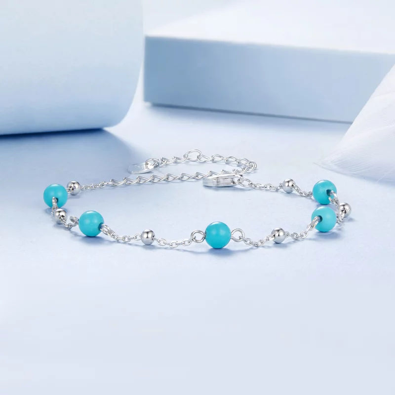 (image pour) Bracelet PANDORA Style Turquoise - BSB197 - Afficher 3