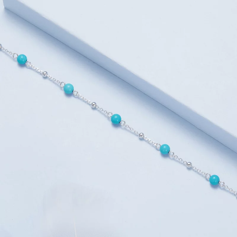 (image pour) Bracelet PANDORA Style Turquoise - BSB197 - Afficher 4