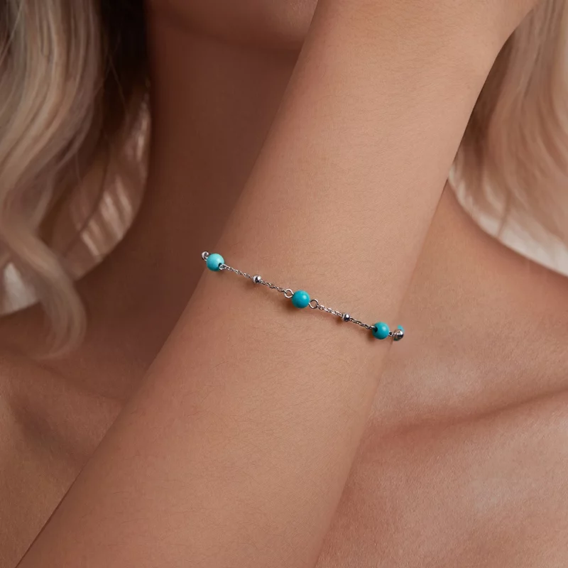 (image pour) Bracelet PANDORA Style Turquoise - BSB197 - Afficher 5