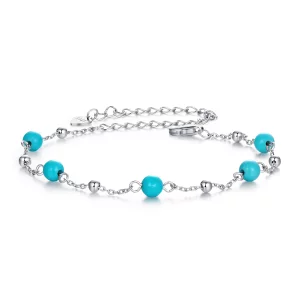 (image pour) Bracelet PANDORA Style Turquoise - BSB197