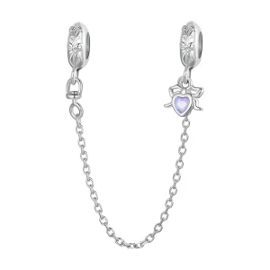 Chaîne de sécurité à nœud style PANDORA - SCC2888 (image pour) Chaîne de sécurité à nœud style PANDORA - SCC2888
