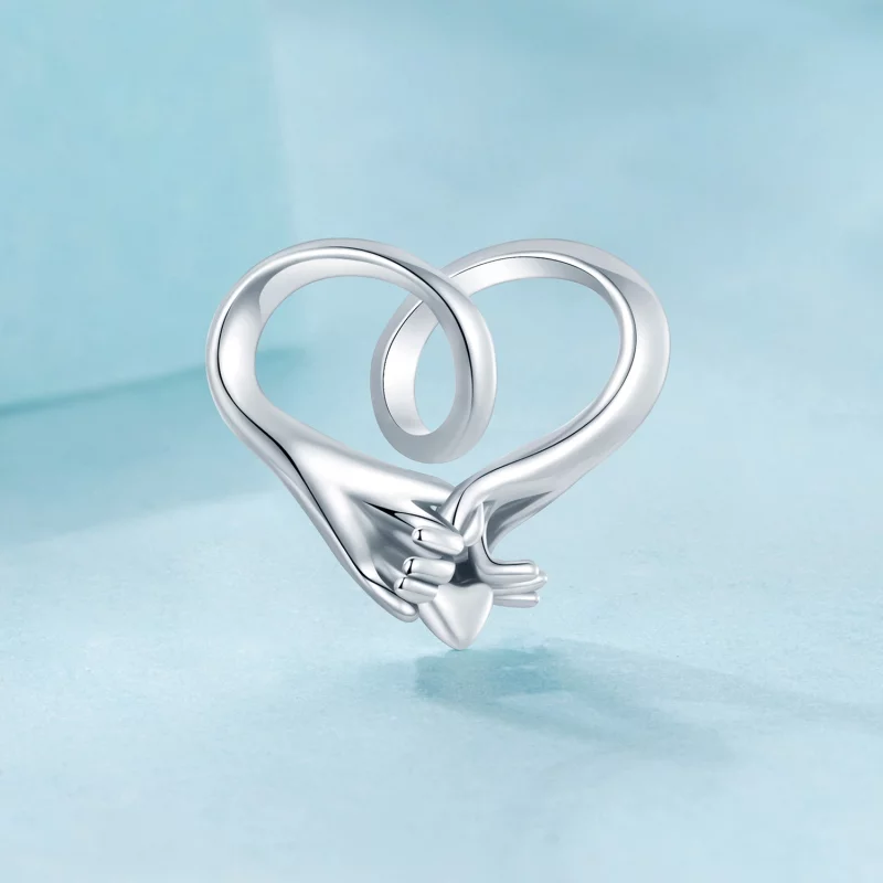 (image pour) Charme Accord de Style PANDORA avec Crochet - SCC2851 - Afficher 2