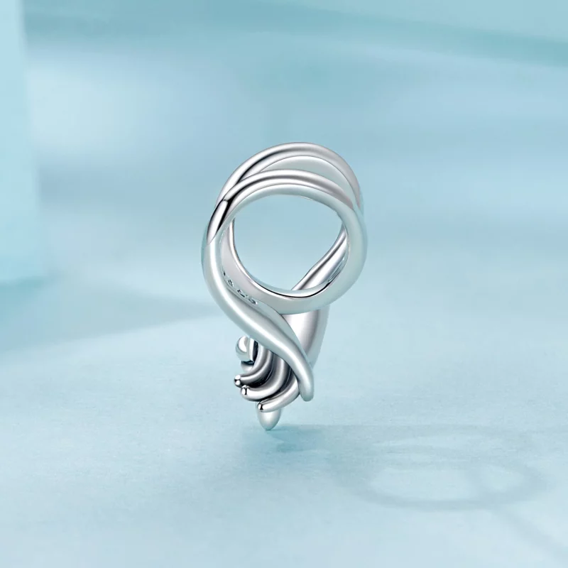 (image pour) Charme Accord de Style PANDORA avec Crochet - SCC2851 - Afficher 3