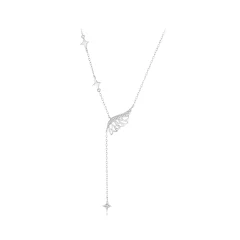 (image pour) Collier Ailes Style PANDORA - BSN395