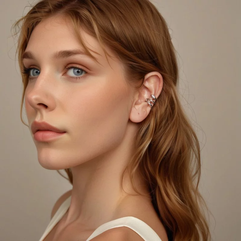 (image pour) Collier d'oreille Style Serpent PANDORA - SCE1779 - Afficher 8