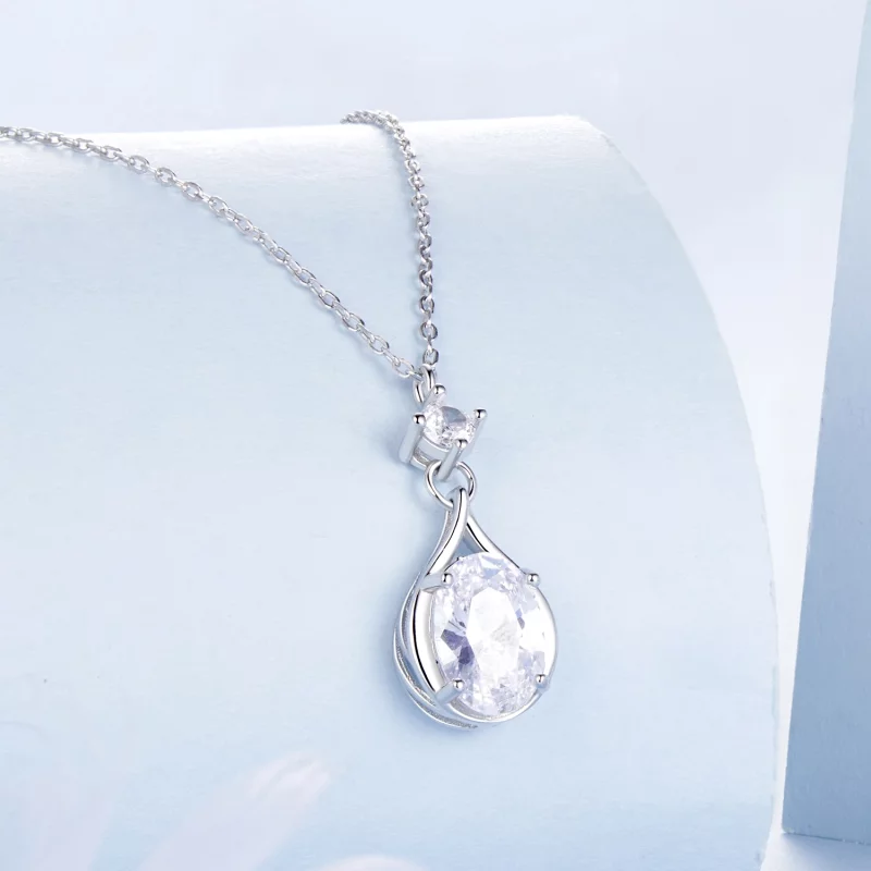 (image pour) Collier Goutte de Style PANDORA - BSN402 - Afficher 2