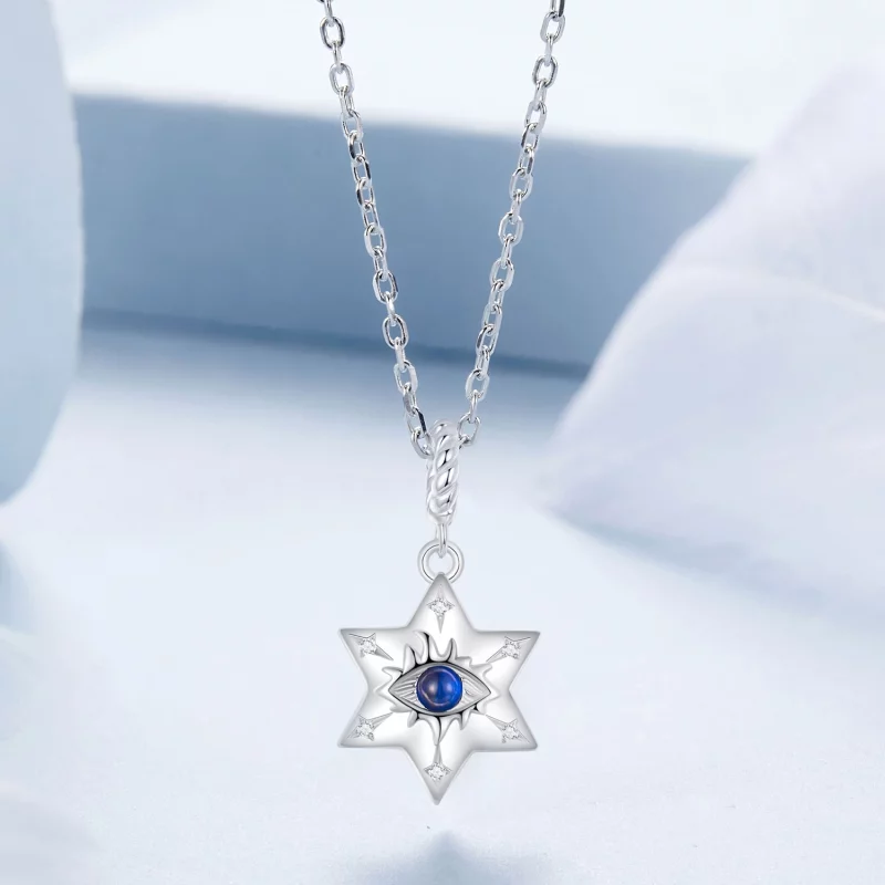 (image pour) Collier Œil de Démons Étoilé PANDORA Style - BSN397 - Afficher 3