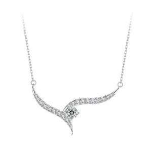 Collier Ligne Simple Style PANDORA - BSN400 (image pour) Collier Ligne Simple Style PANDORA - BSN400